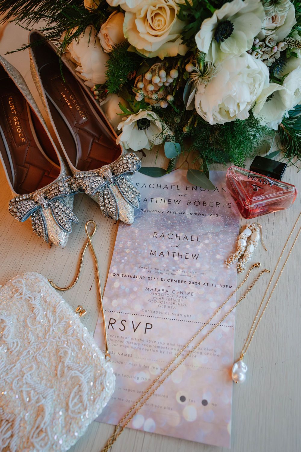 Matara Centre Wedding Photography Zara Davos Cotswolds Photographer Gloucestershire Stroud  flatlay for winter wedding