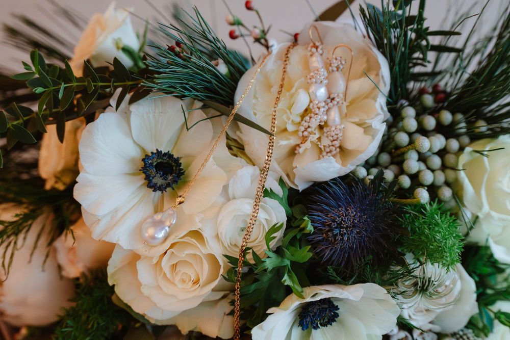 Matara Centre Wedding Photography Zara Davos Cotswolds Photographer Gloucestershire Stroud  jewellery and bouquet