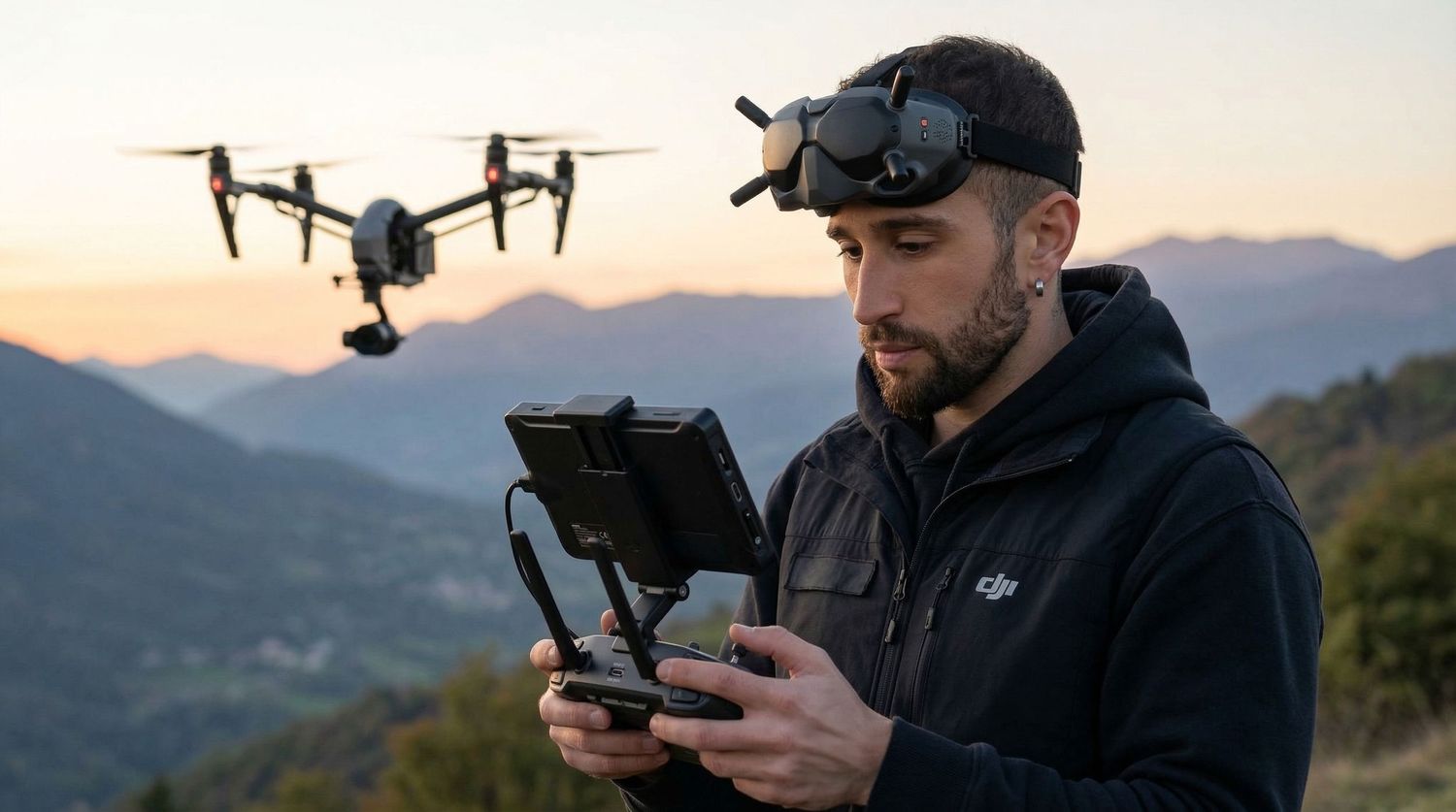 mon drone et moi en reportage immobilier à Nice