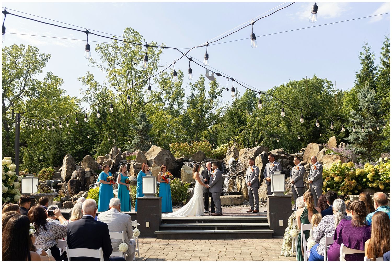 villa venezia middletown ny wedding ceremony