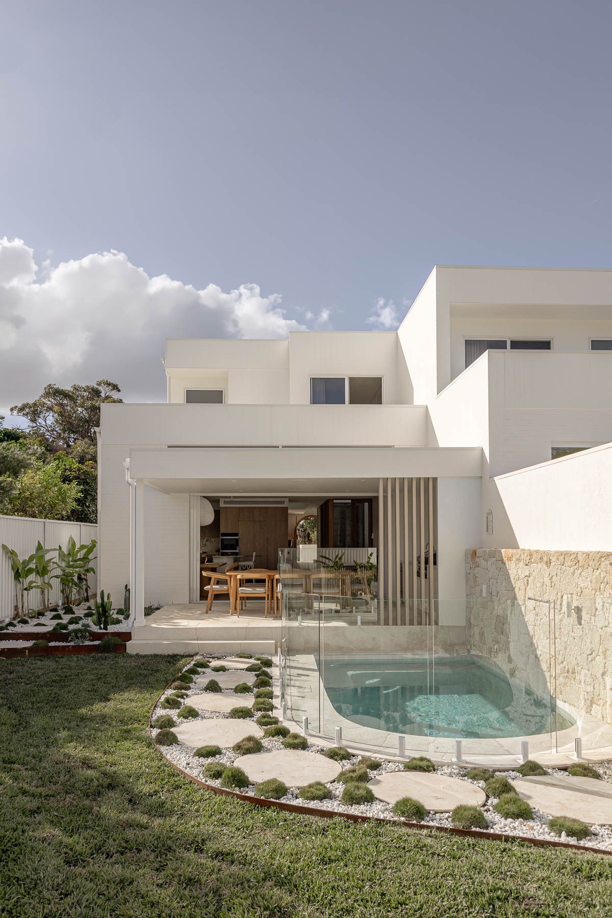 Professional interior and architectural photography captured for builder and building designer in Miranda NSW.