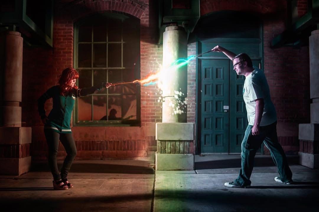 harry potter hogwarts express couple shoot union station ogden utah