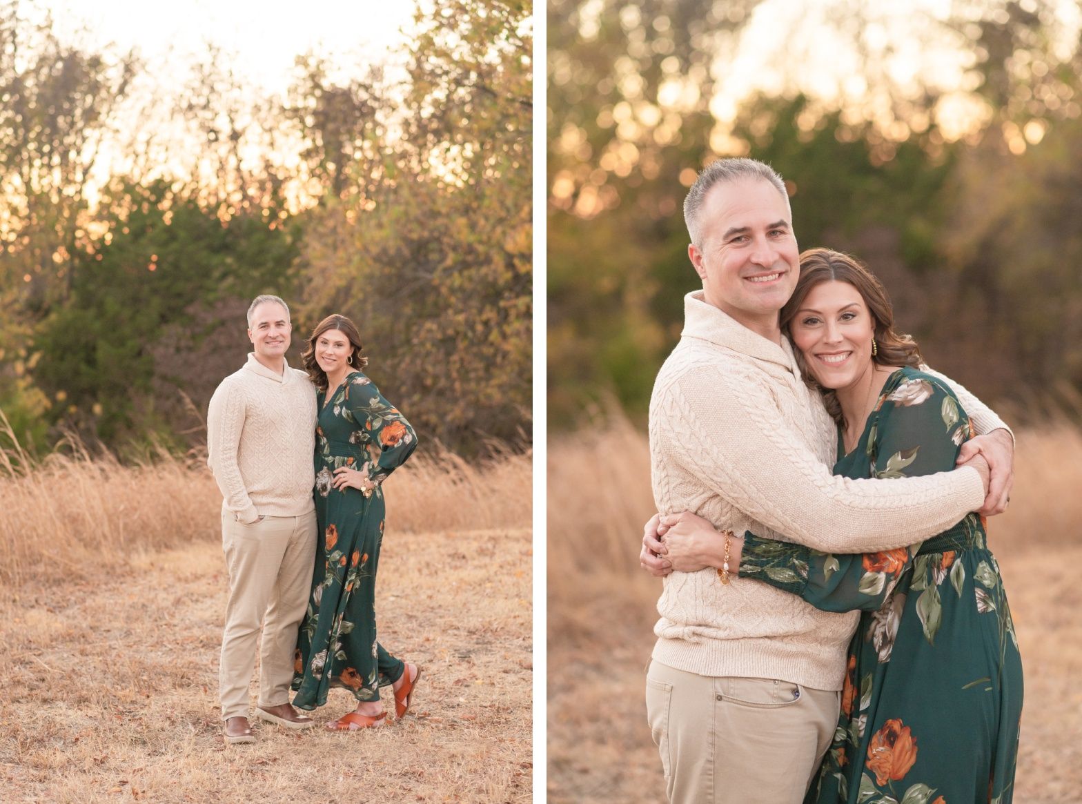 Family of Seven Fall Portrait Session at Private Residence by Bartlesville Family Photographer Kristi Bray