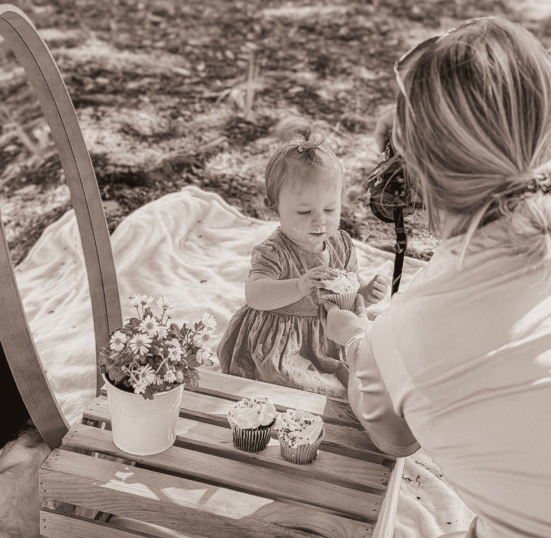 Photographer in action