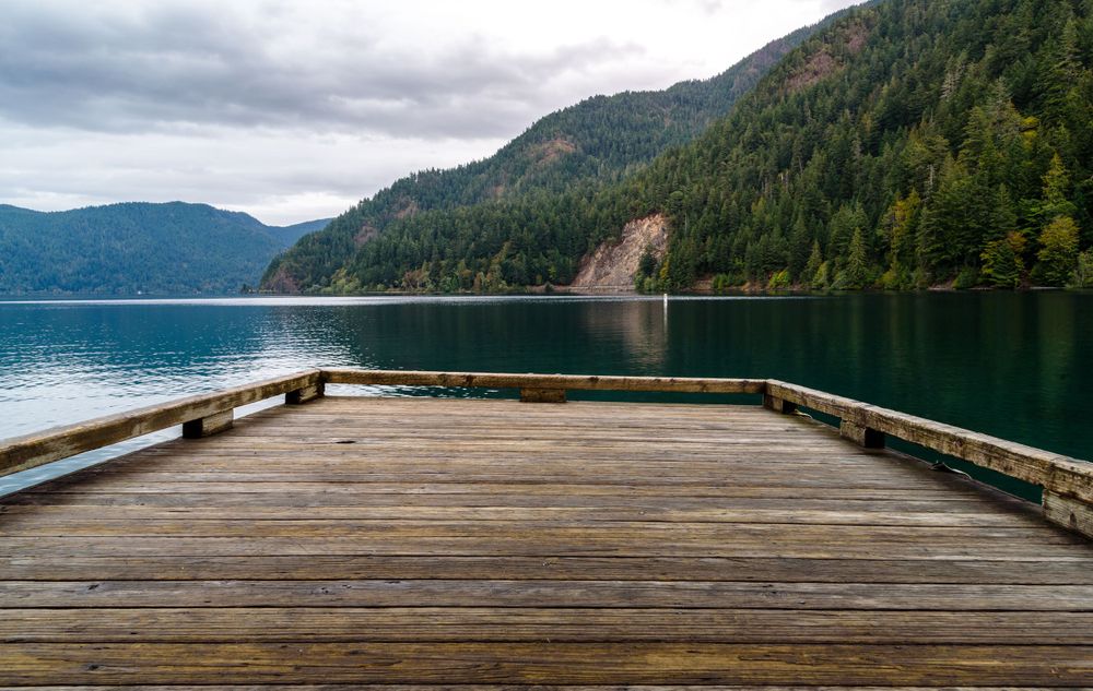 Washington State Lakes and Pier