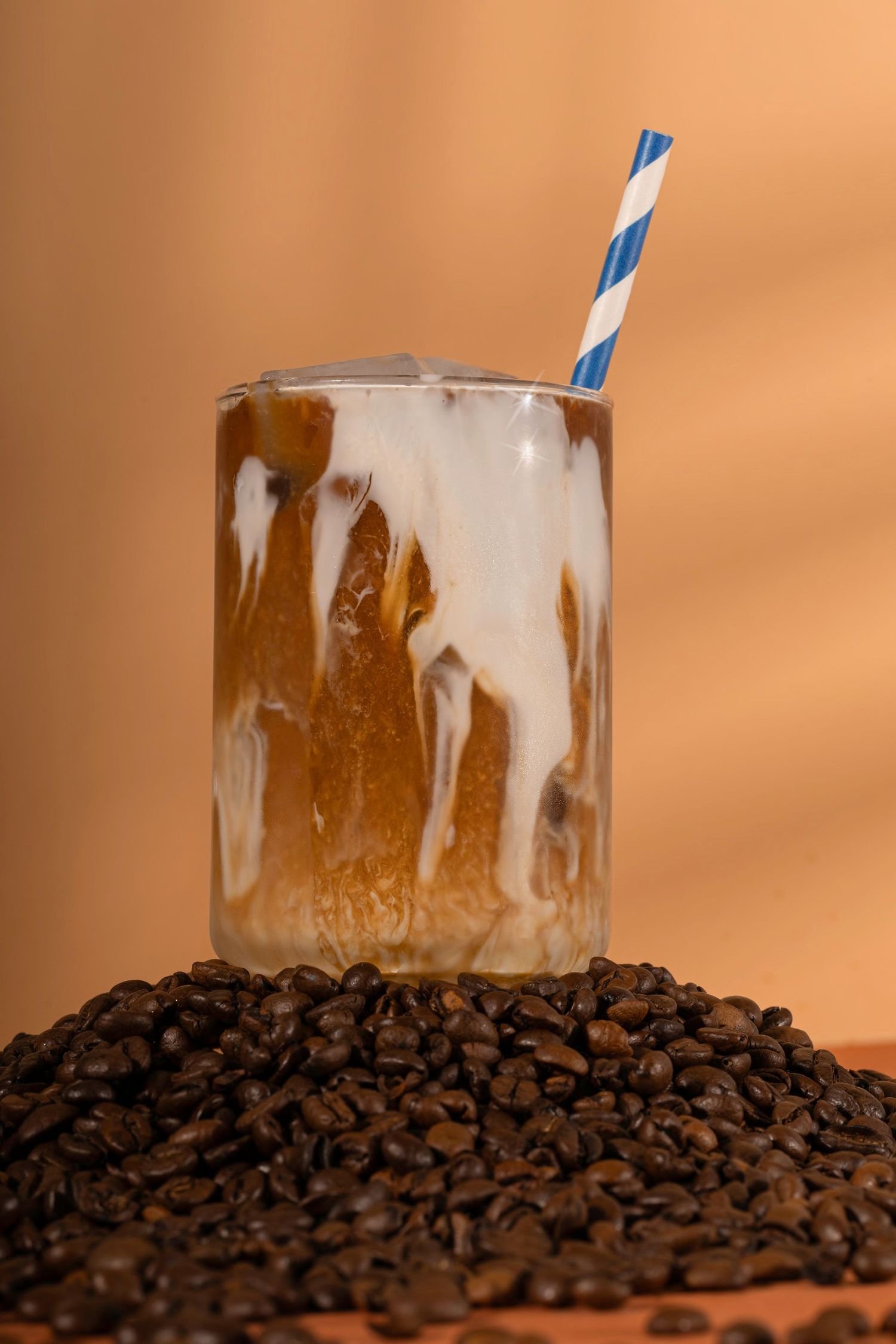 Café frío/iced coffee - Laura Ordoñez Fotos