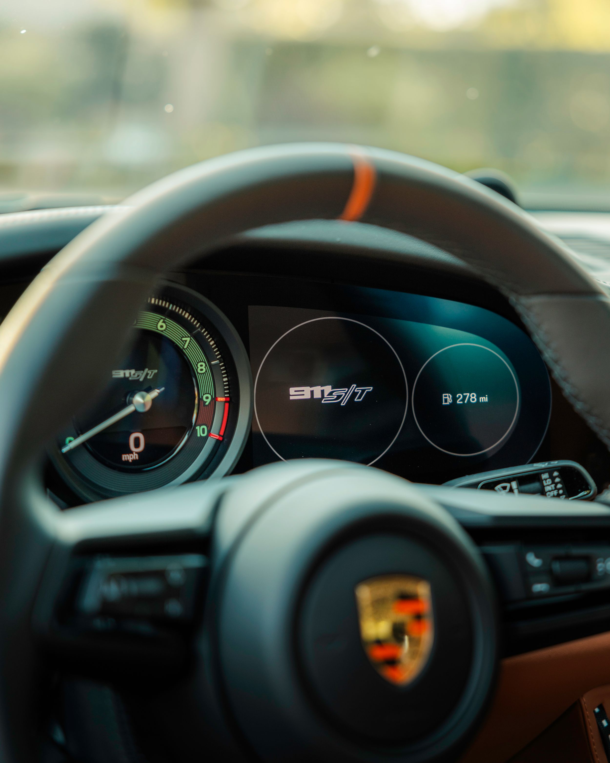 Porsche 911 S/T Interior