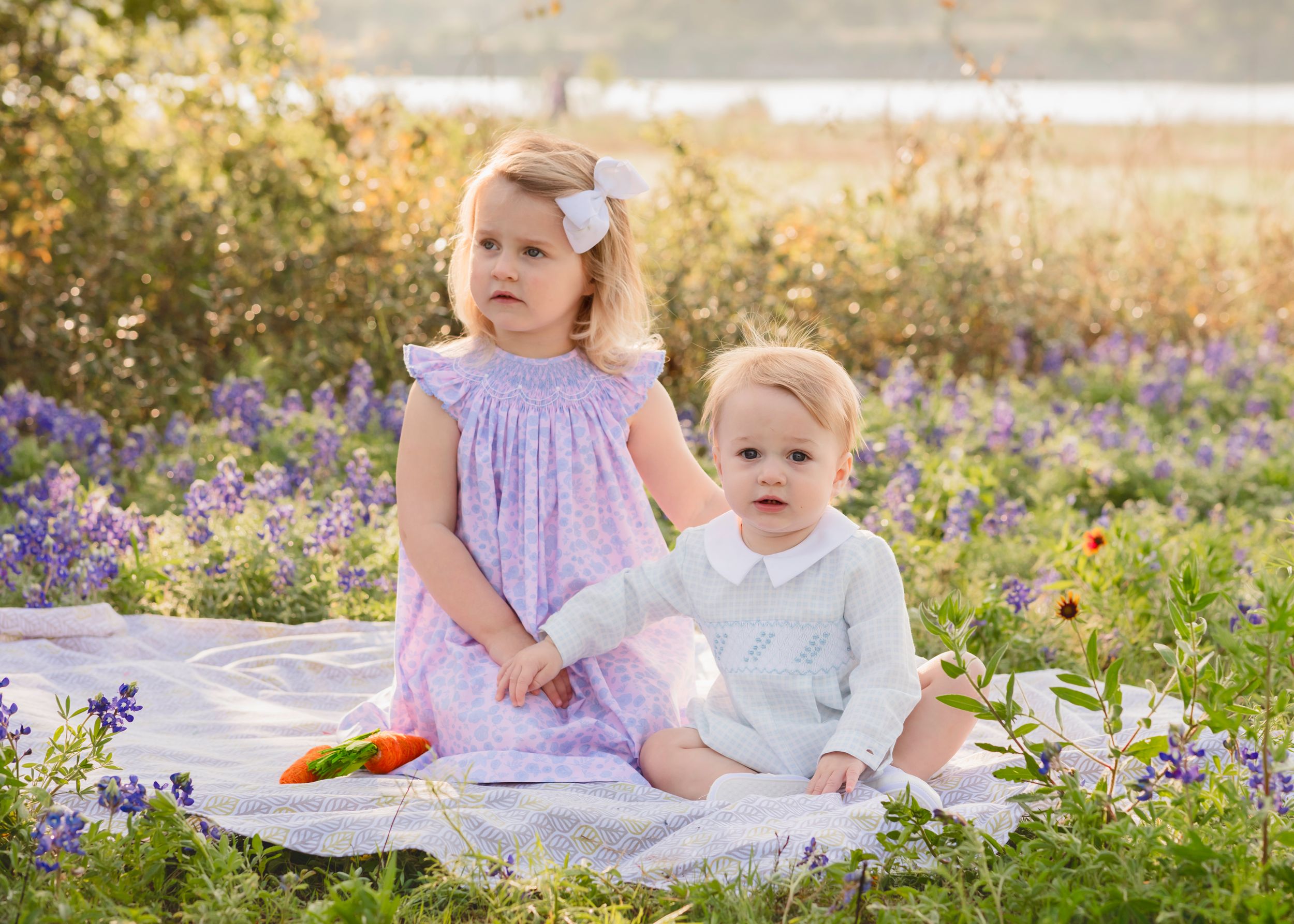 Easter Bluebonnet Mini Session Cedar Park Texas