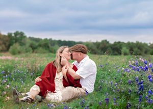 Couples bluebonnet mini session cedar park brushy creek lake park Texas