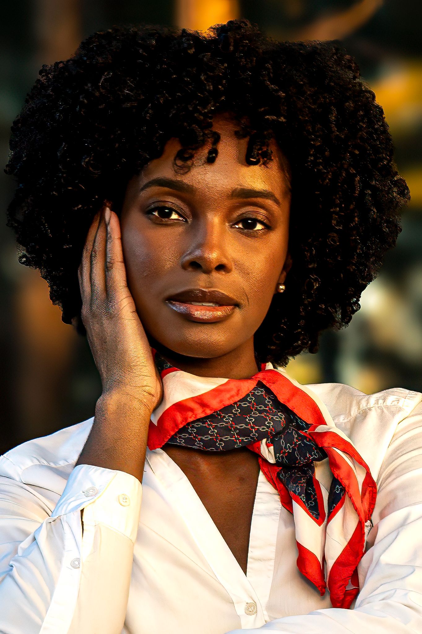 Client during modeling photo walk session in Fort lauderdale, Florida