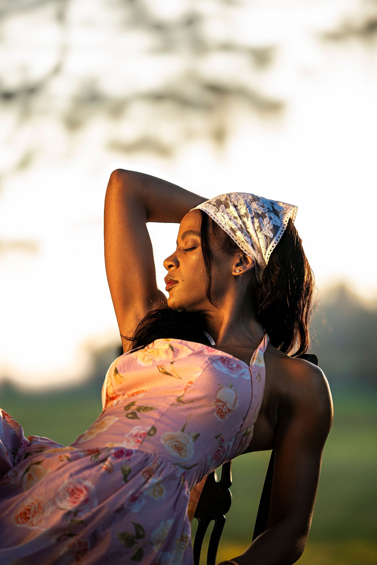Client during modeling photo walk session in Fort lauderdale, Florida