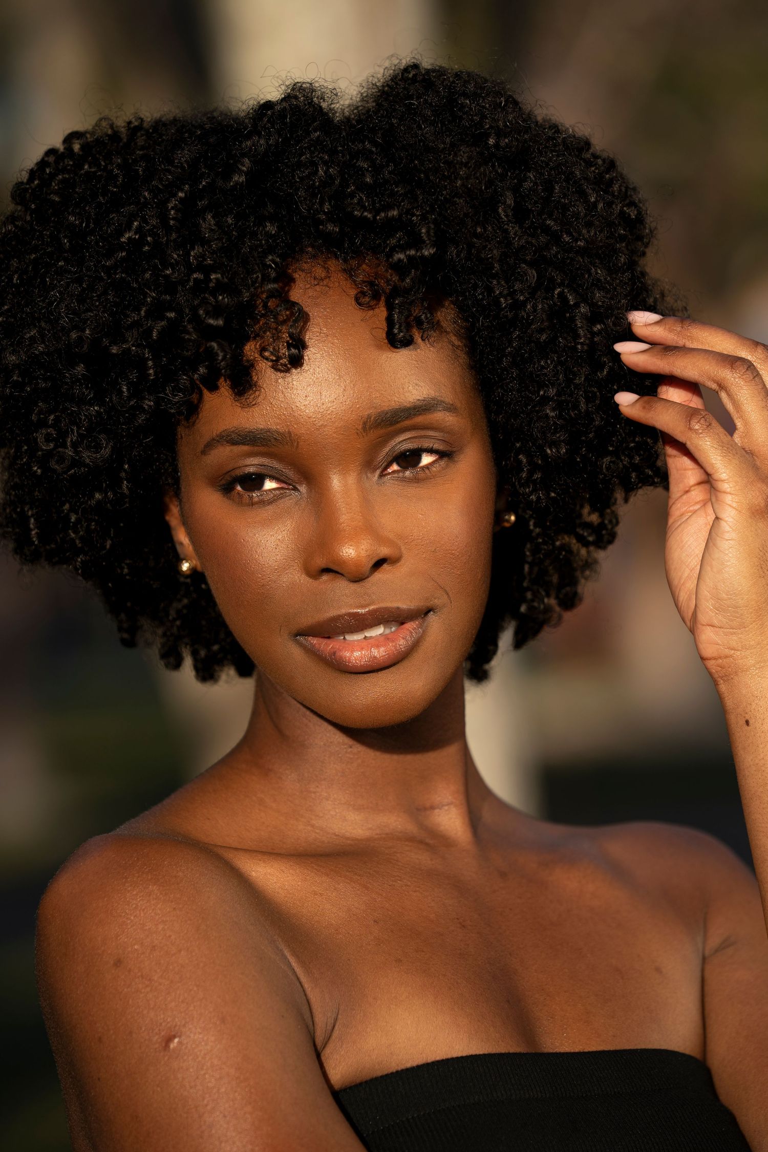 Client during modeling photo walk session in Fort lauderdale, Florida