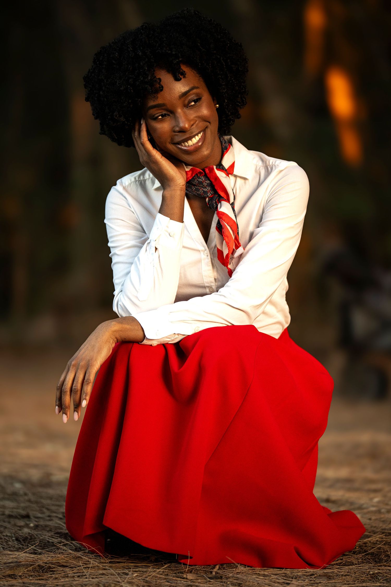 Client during modeling photo walk session in Fort lauderdale, Florida