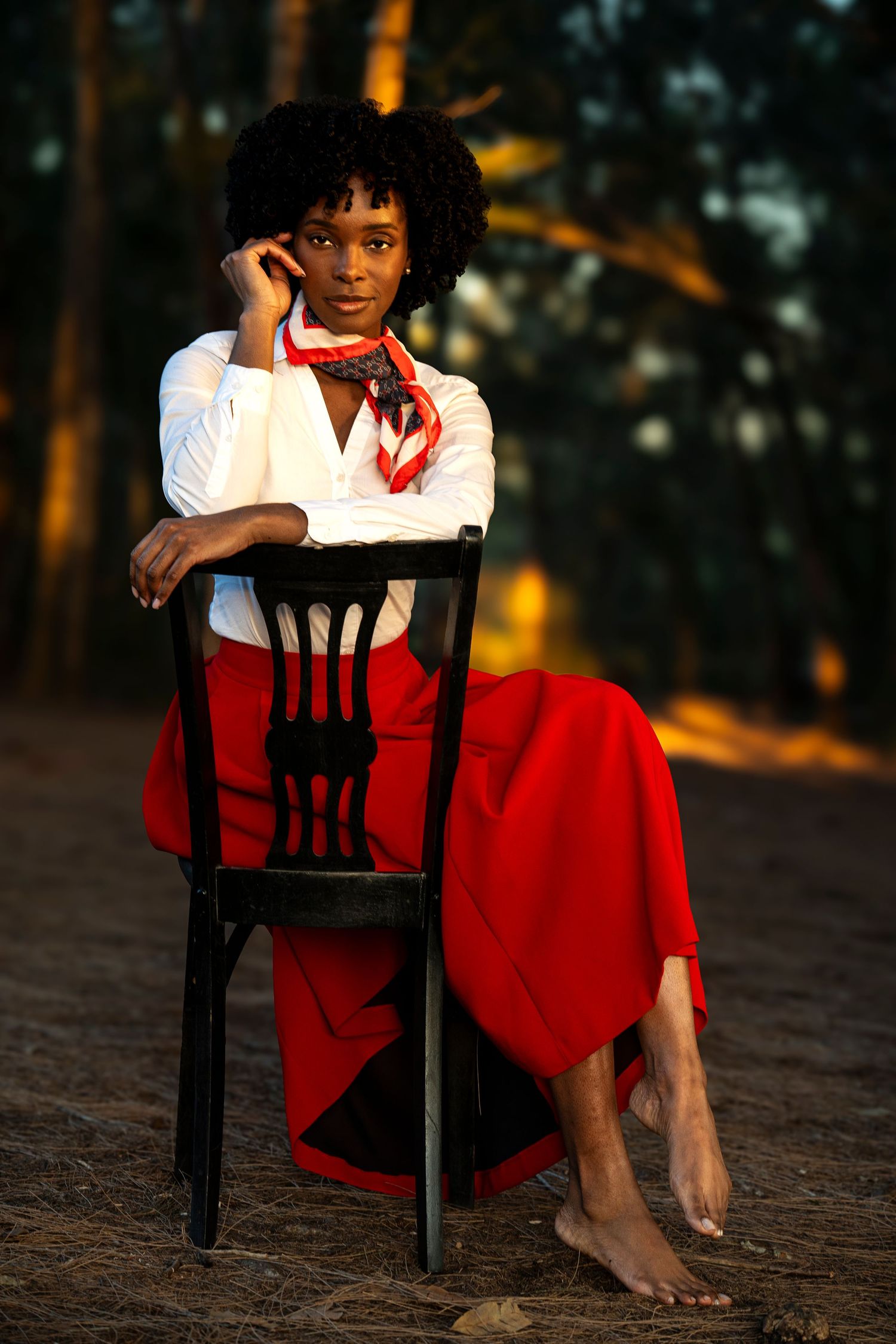 Client during modeling photo walk session in Fort lauderdale, Florida