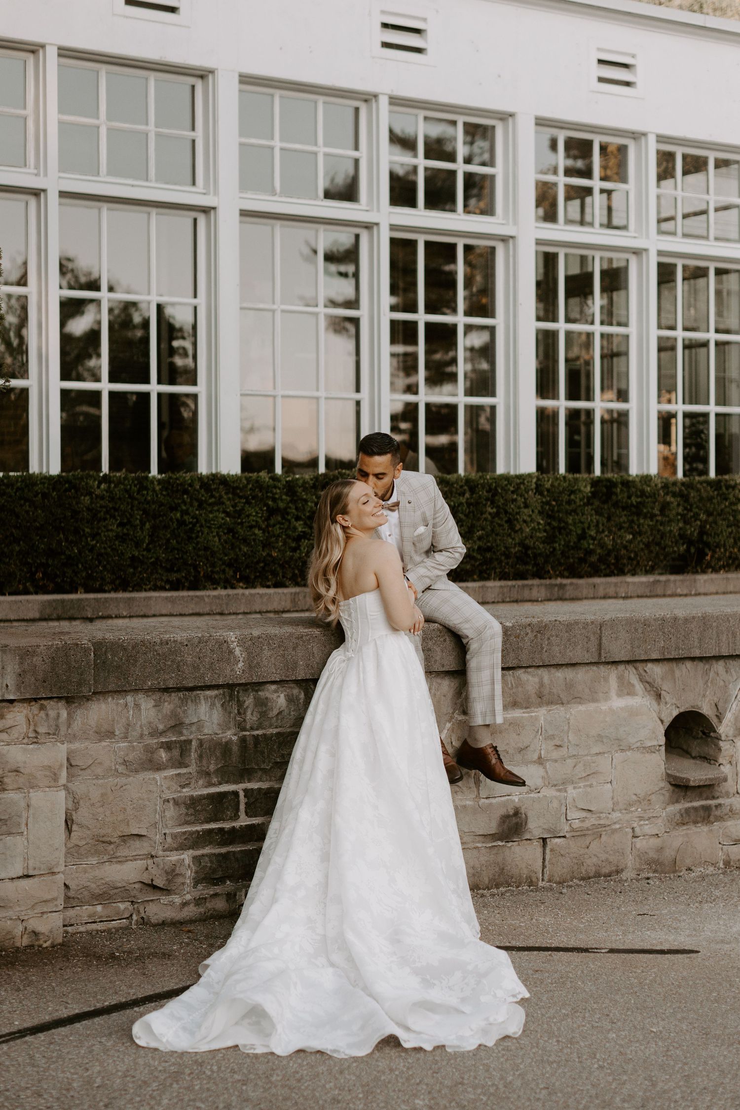 An intimate wedding - candidly photographed by Cassie Cetlin - at Langdon Hall.