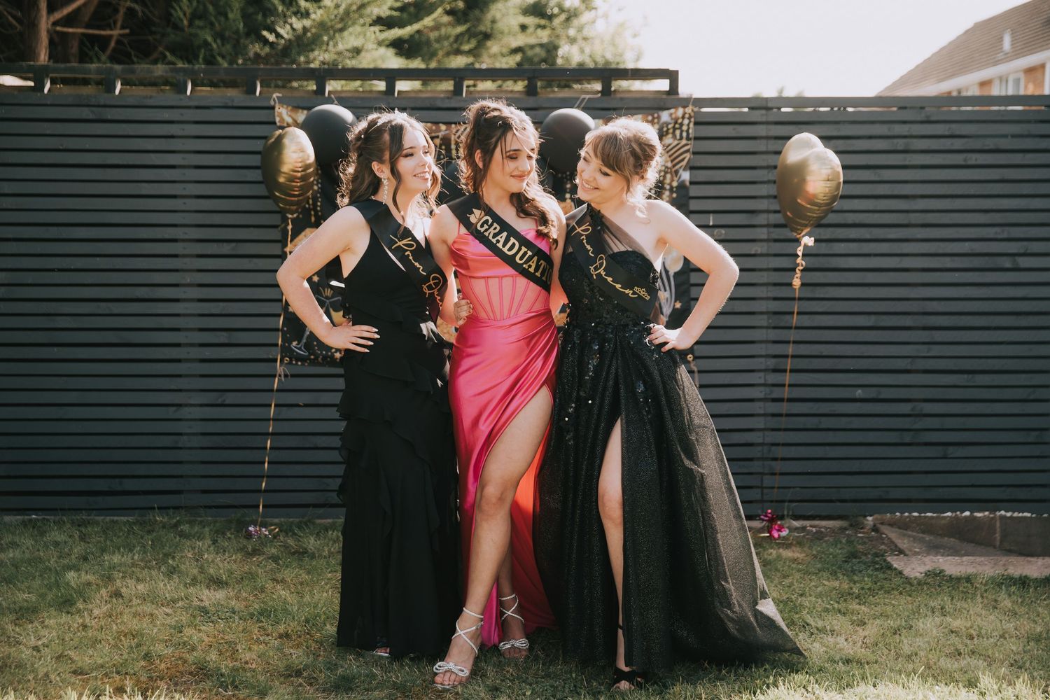 Garden Prom Photoshoot Basildon - Elegant Pre-Prom Portraits Essex