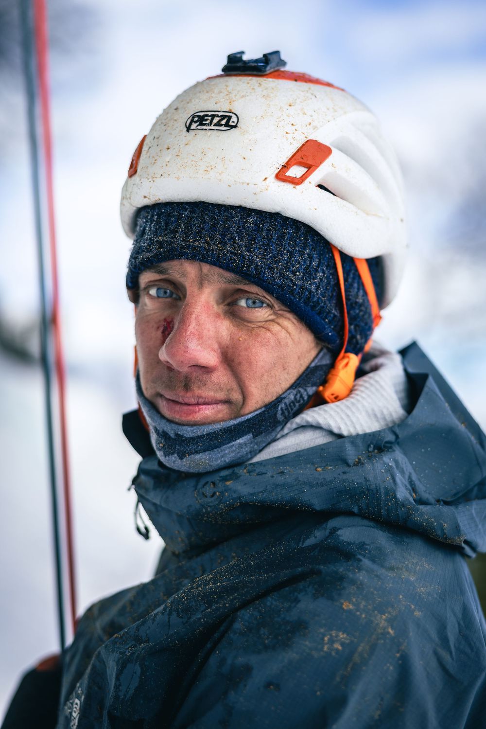 Ice climbing photography at Michigan Ice Fest, USA. Winter and ice climbing photography and film by Jan Virt.