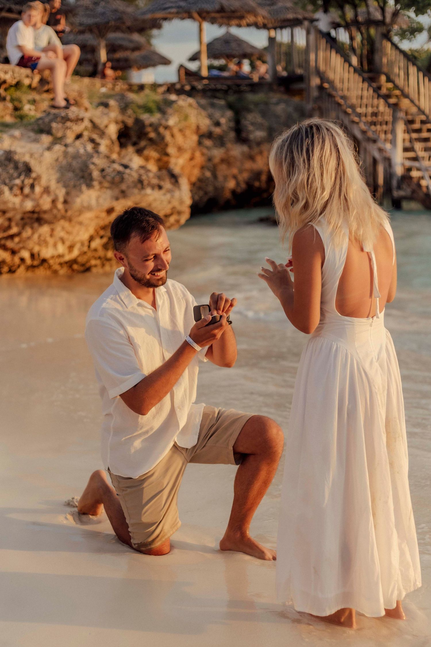 Romantic destination photography Zanzibar