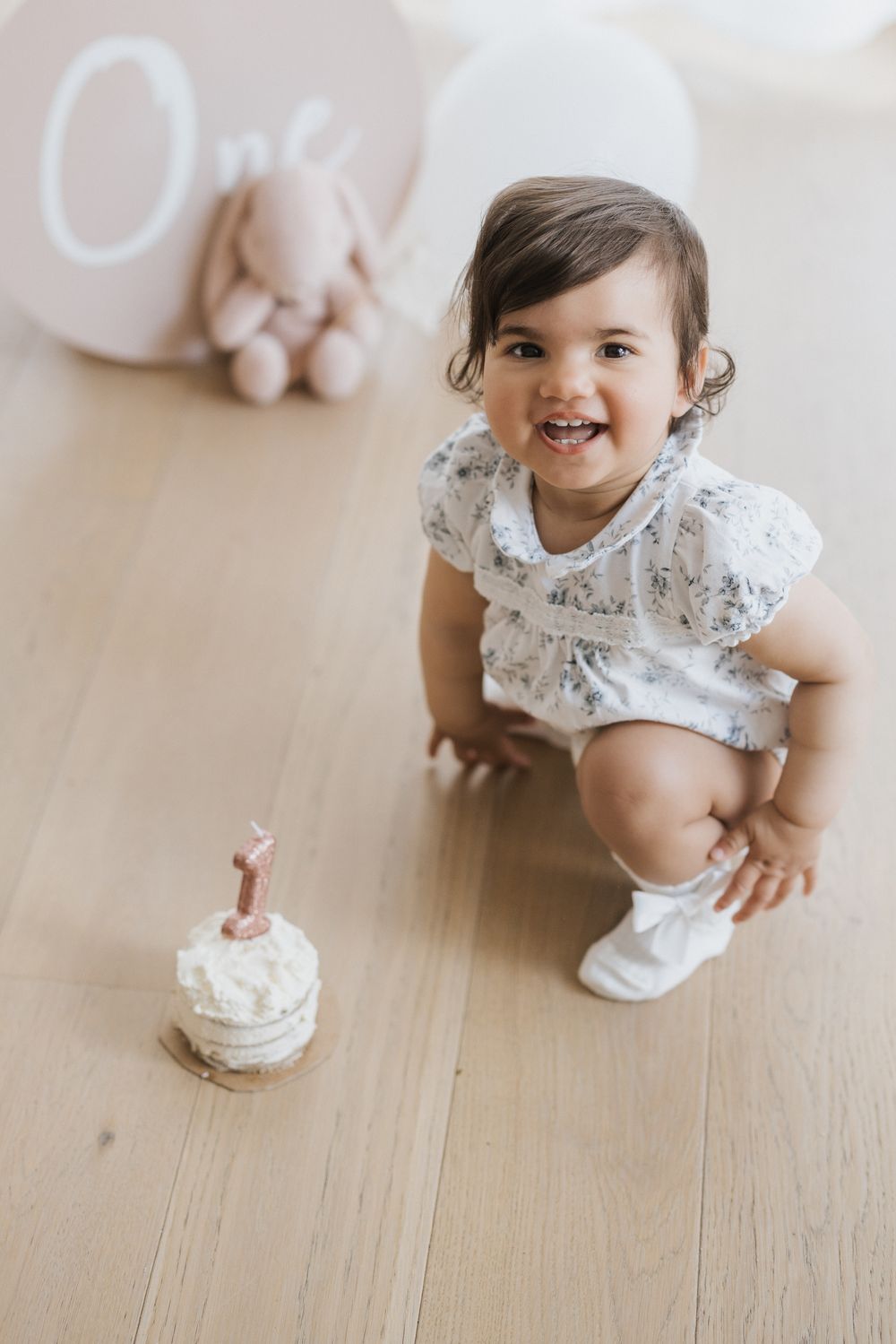 Cake smash fotografering Oppegård