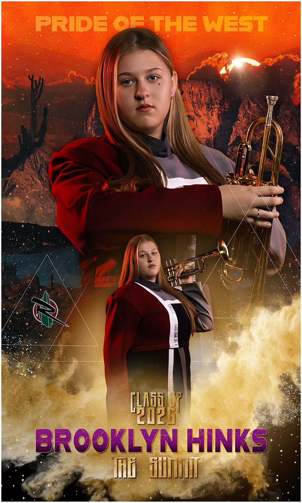 AZMBA WGAZ ABODA AZ Banners Marching Band group photos Pictures Phoenix Anjeanette Photography senior pictures
