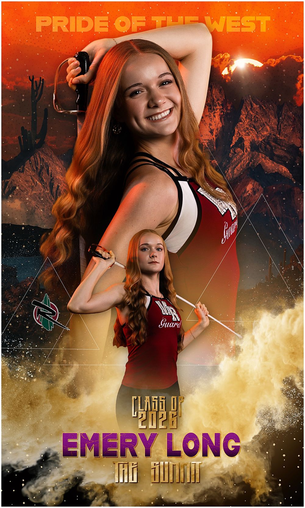 AZMBA WGAZ ABODA AZ Banners Marching Band group photos Pictures Phoenix Anjeanette Photography senior pictures