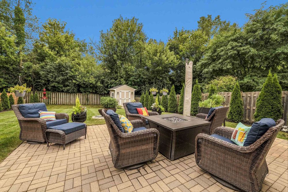 Welcoming Patio Real Estate Photograph