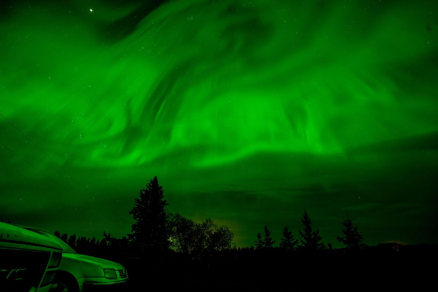 Aurora Borealous, Red Deer County