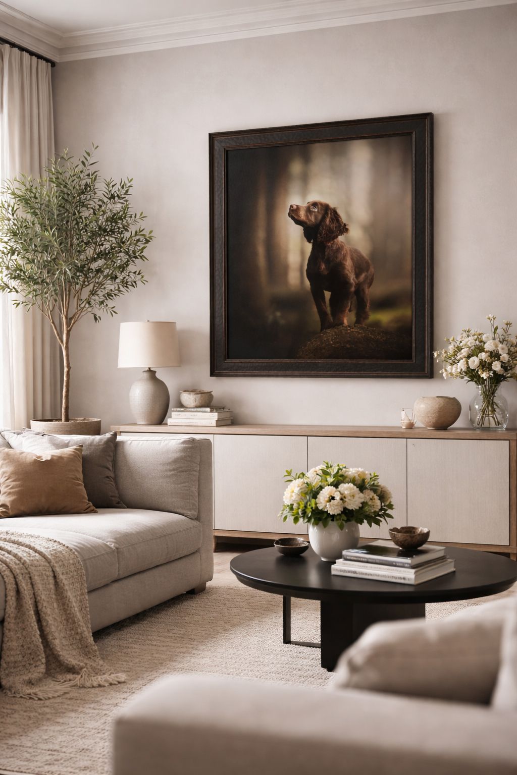dog portrait wallart photography
