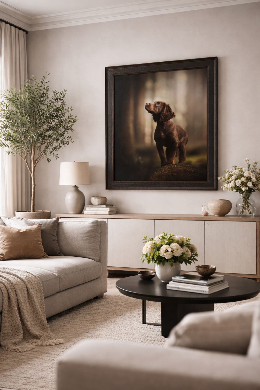 dog portrait wallart photography