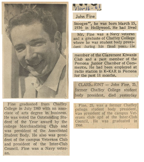 newspaper clipping of man