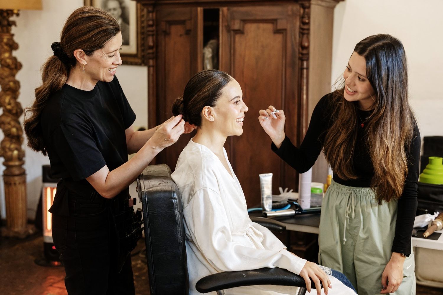 Servicio de maquillaje y peinado de novia en bogota