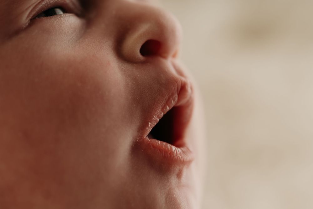 macro foto's newborn shoot