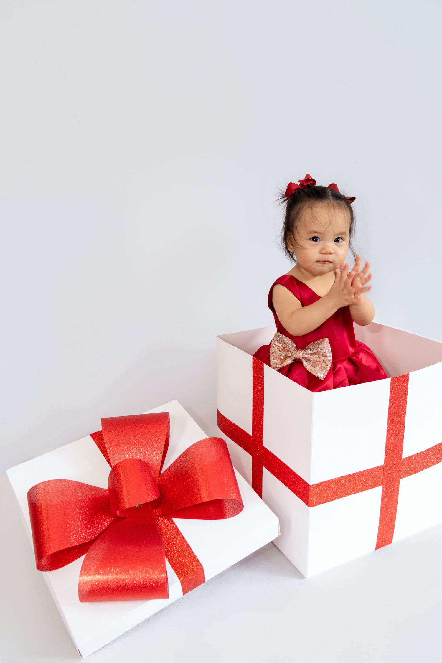 All I want for Christmas is you! Celebrate the holidays with your little ones this holiday season with a fun filled Christmas themed shoot!