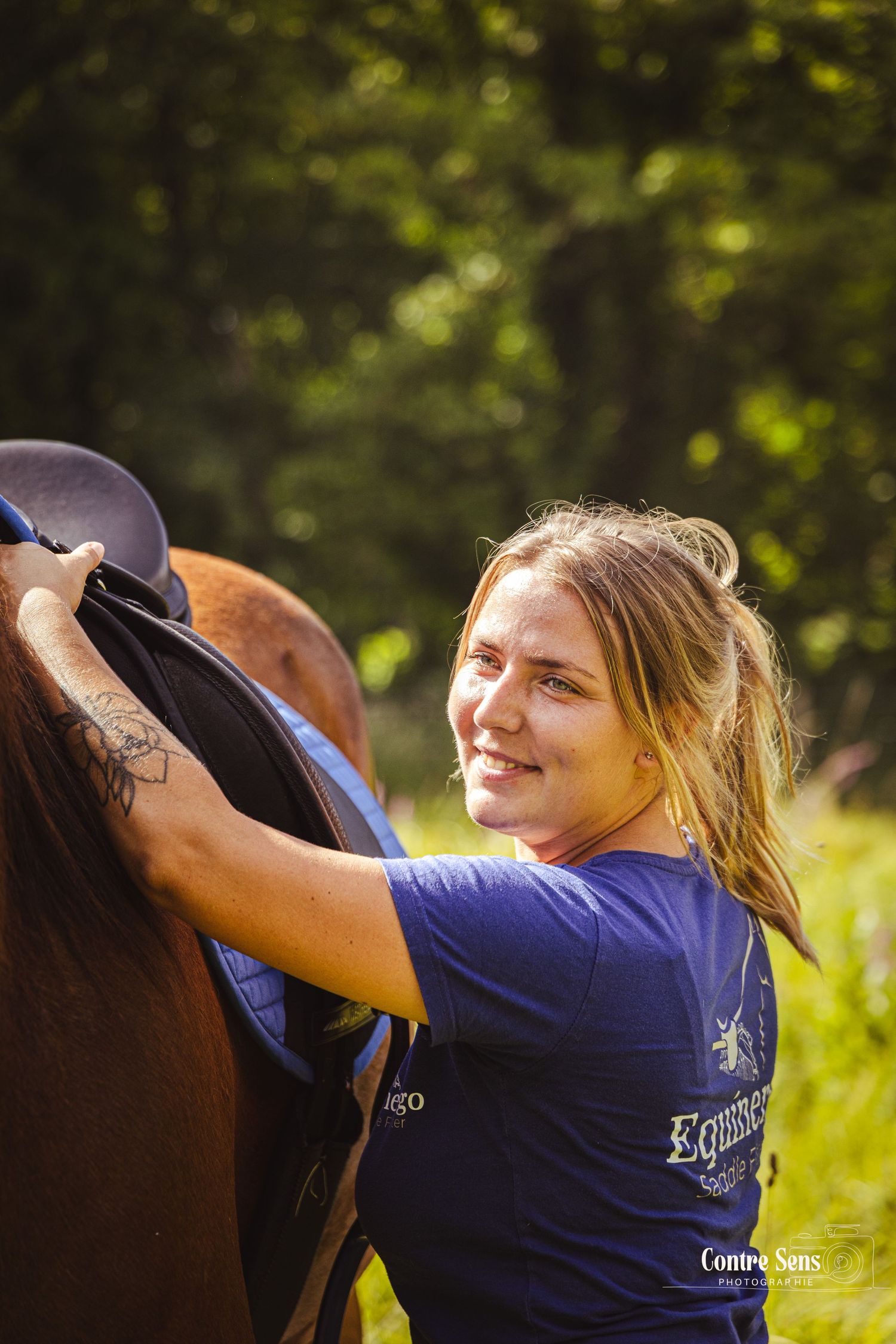 Séance photo saddle fitter