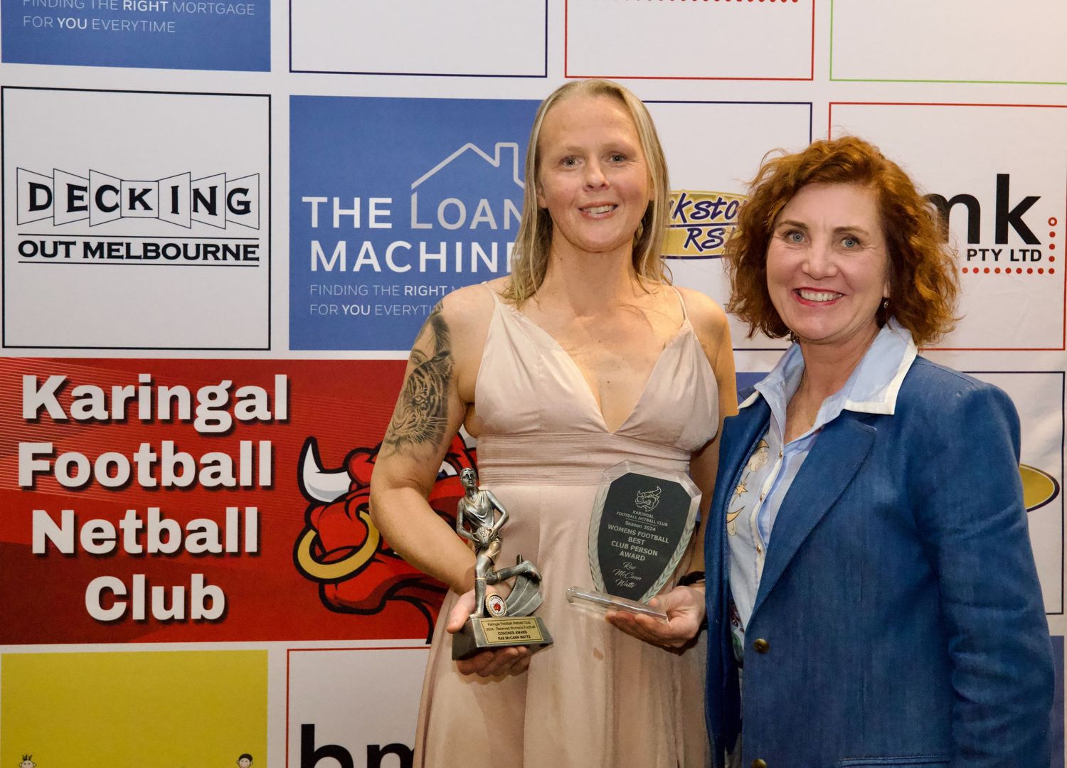 Award winner with local politician
