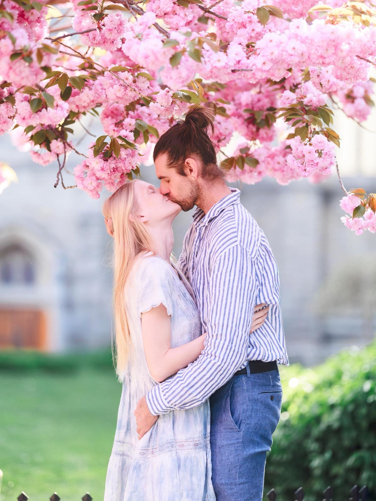 Cherry Blossoms portrait session in Toronto.