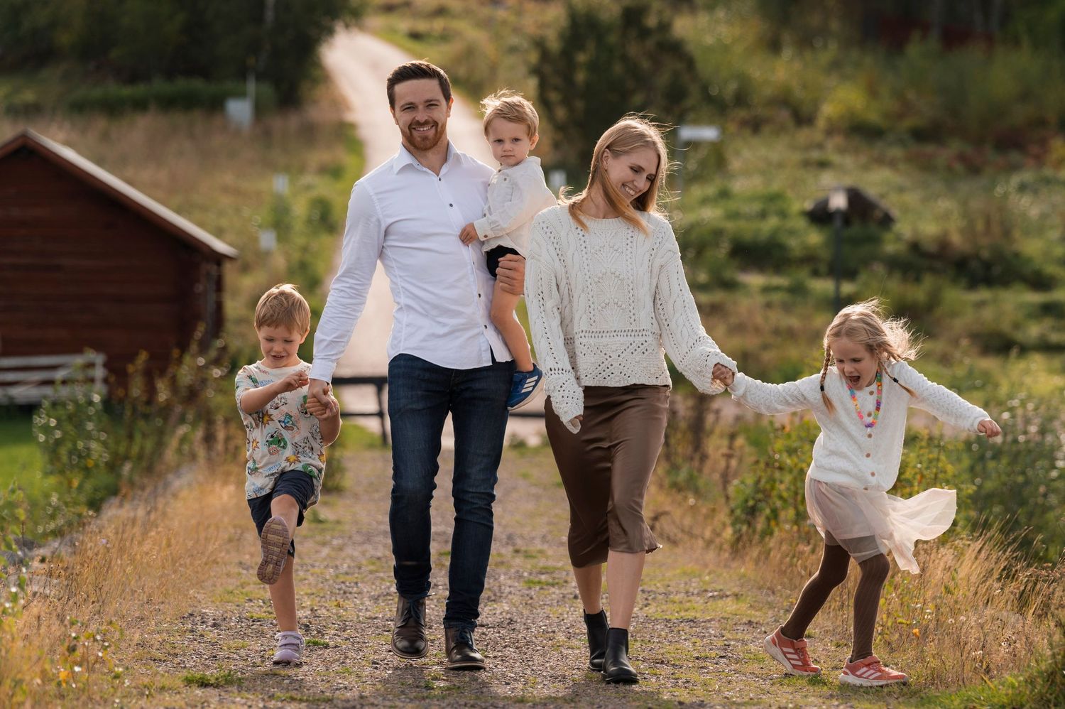 Familjefotografering - familjporträtt