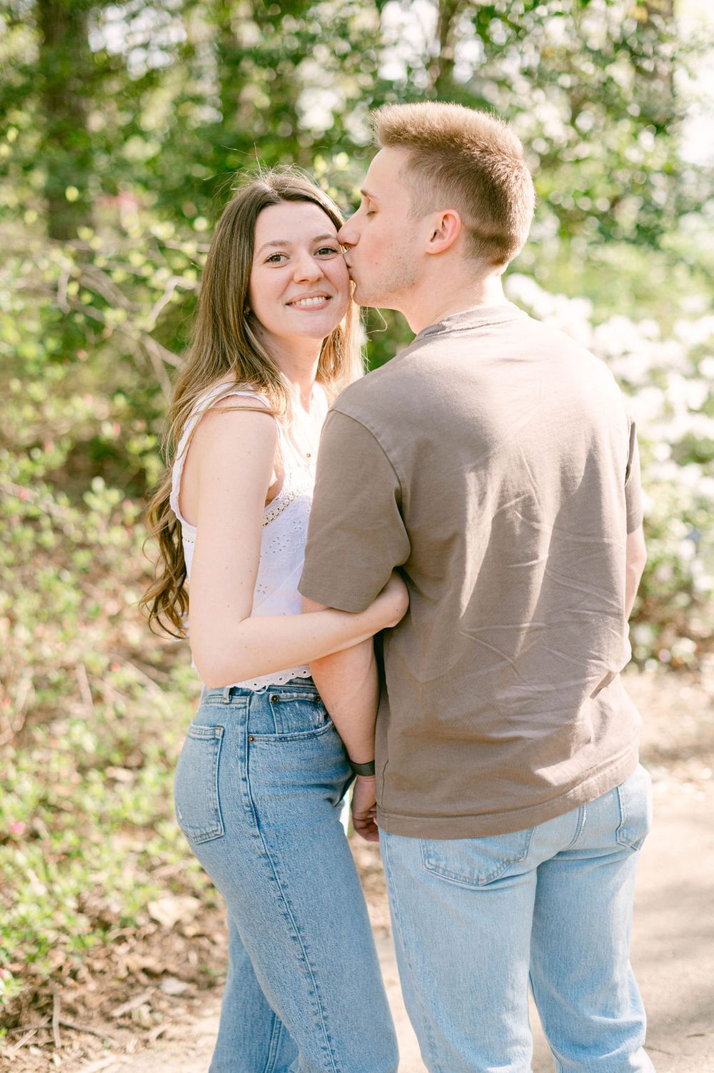 Meadowlark Botanical Gardens Engagement Photography