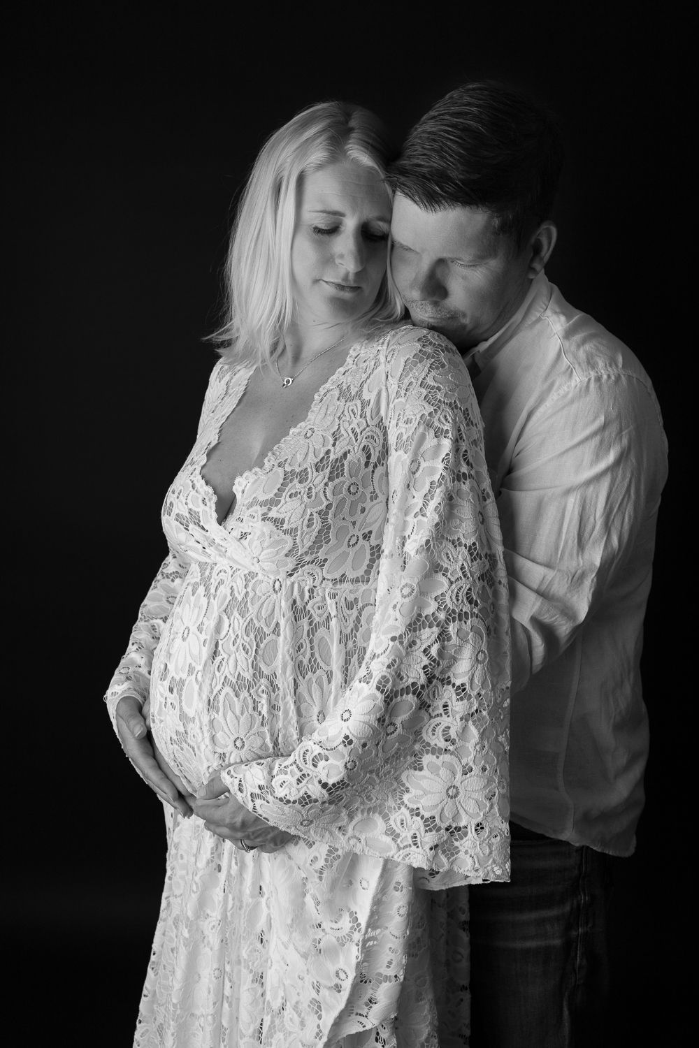 Gravidfotografering. Fotograf Maria Lantz, fotostudio i Trekanten, Kalmar, Småland.