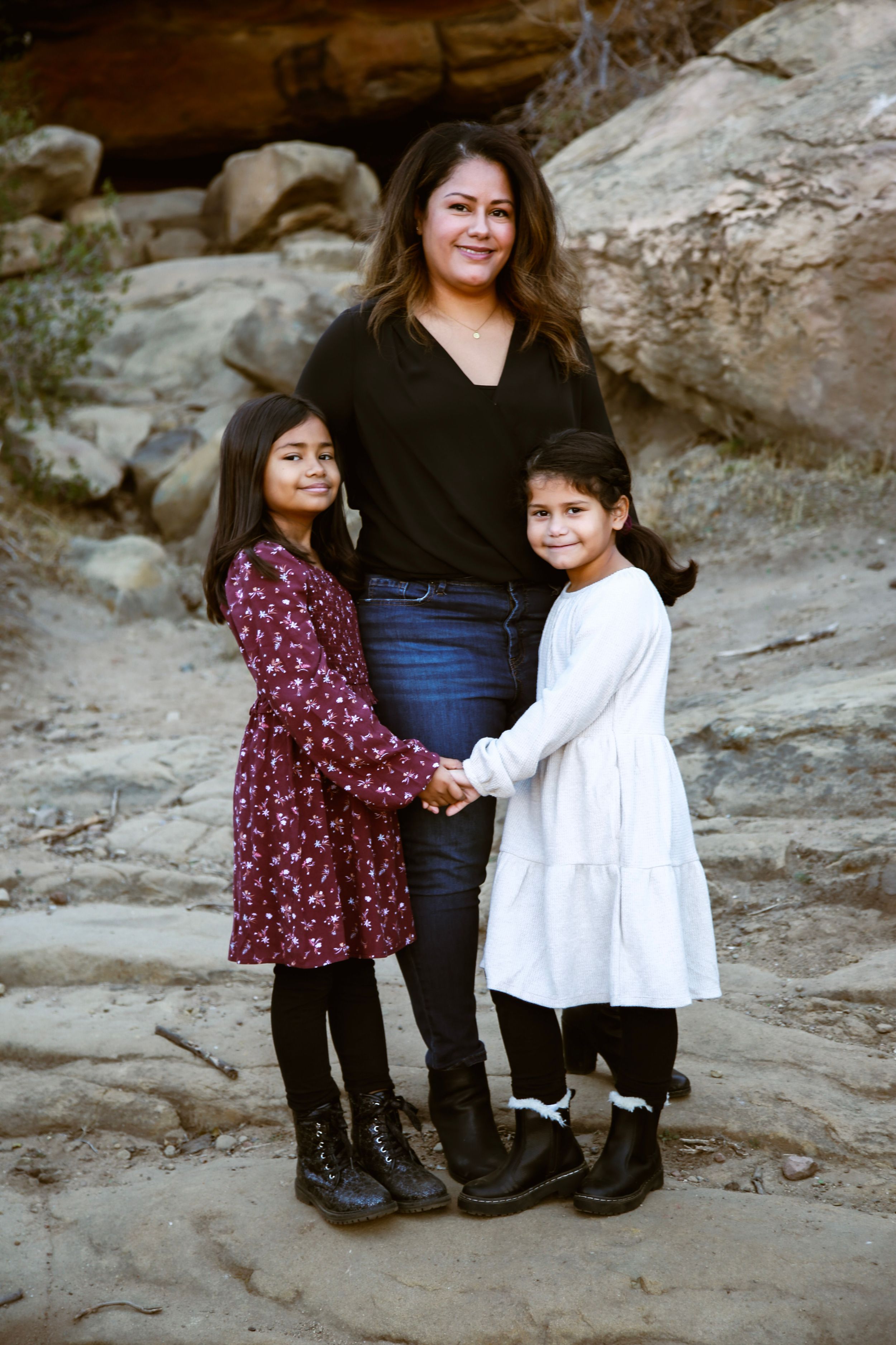 San Diego family portrait photography session outdoors