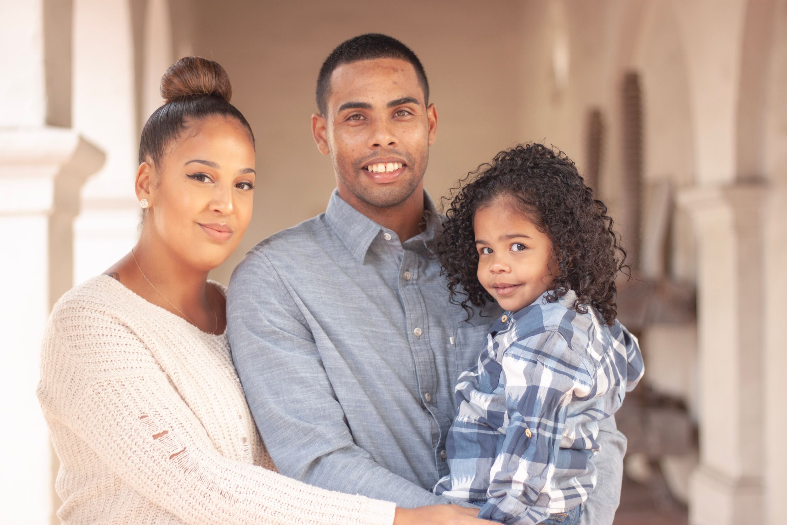 San Diego family portrait photography session outdoors