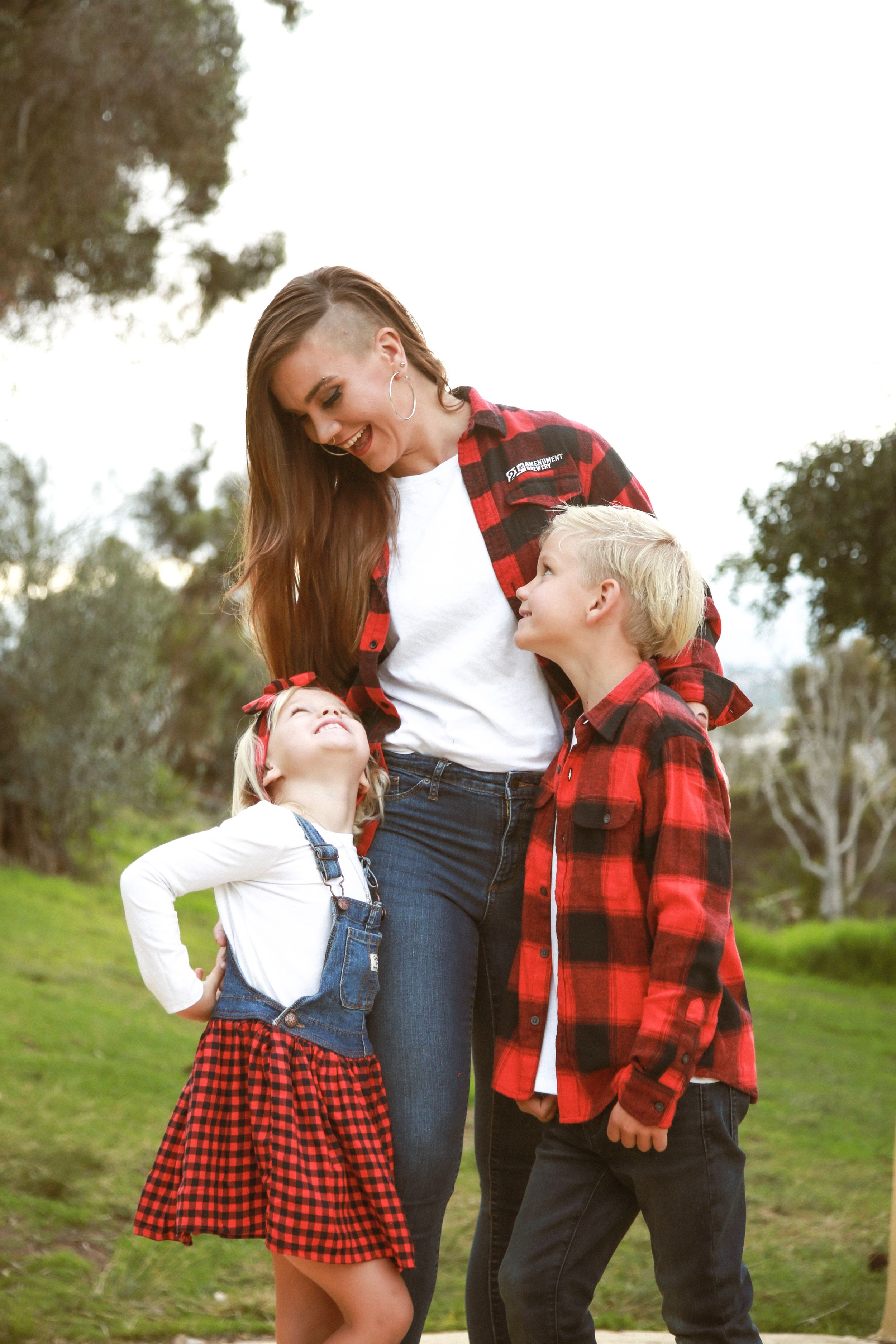 San Diego family portrait photography session outdoors