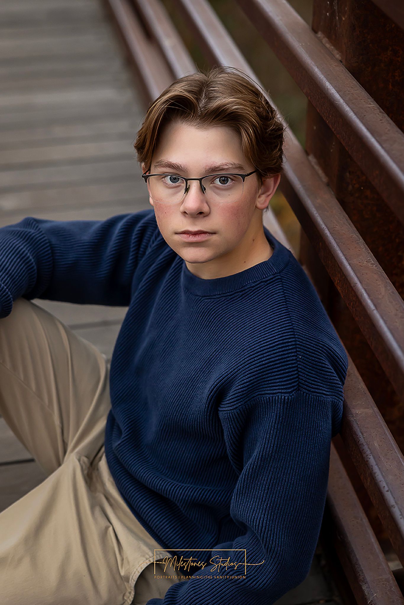 Senior portraits on the Boise River Greenbelt