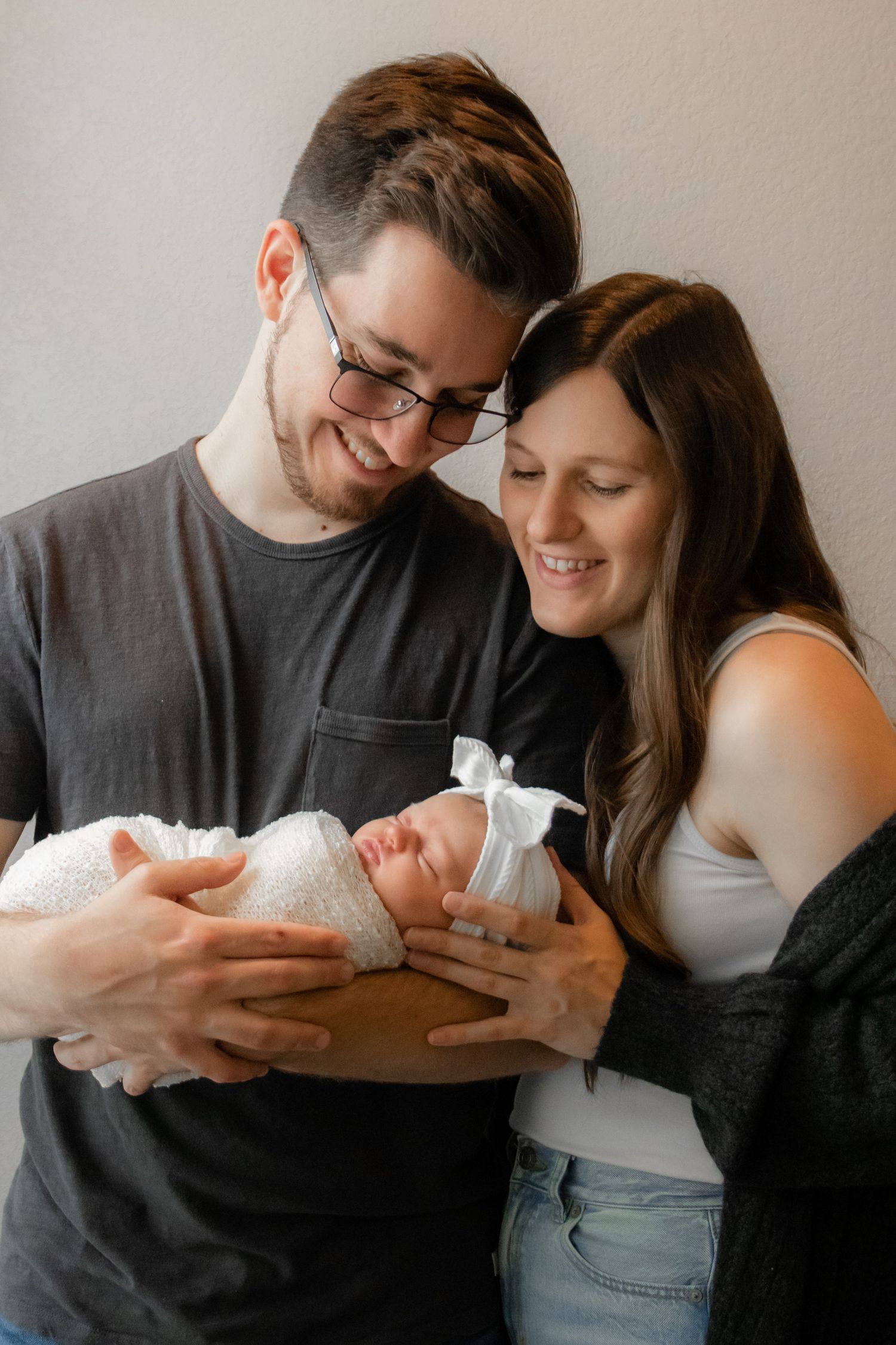Newborn family photos