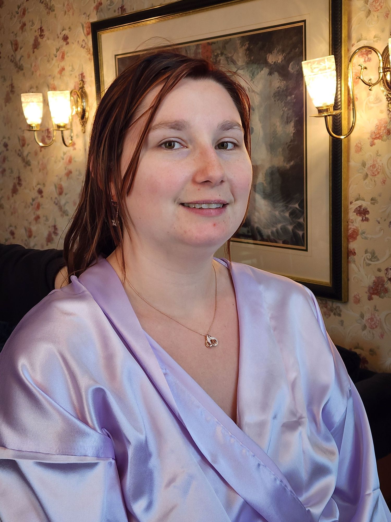 Bride before beauty services from The Vanity