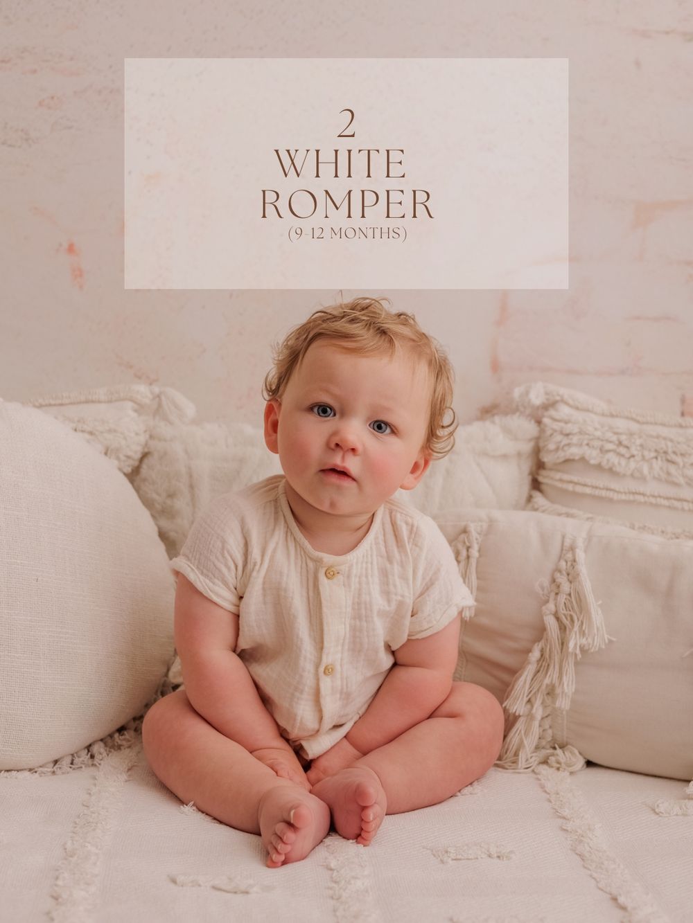 Angela Vidal Photography studio wardrobe for babies in Wellington and Porirua