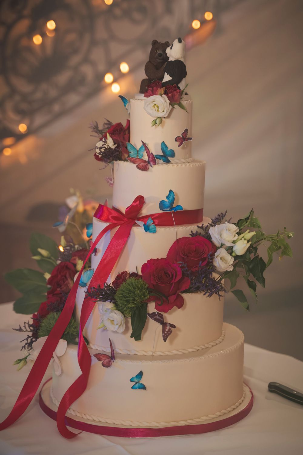 La pièce montée du mariage au Château Burrus