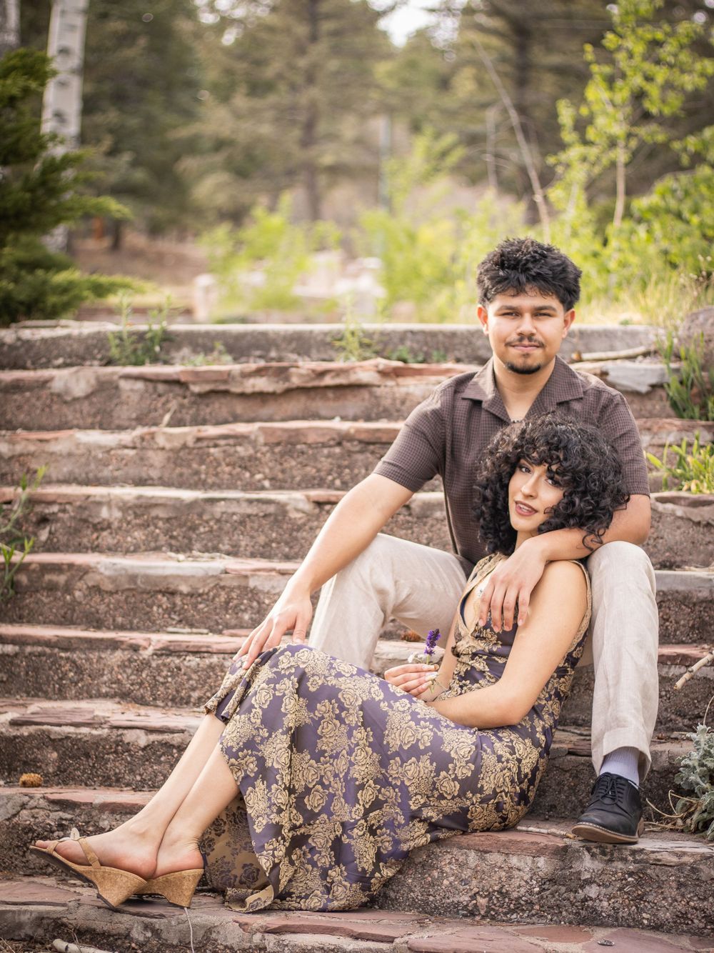 Engagement Session Portraits Glorieta, New Mexico
