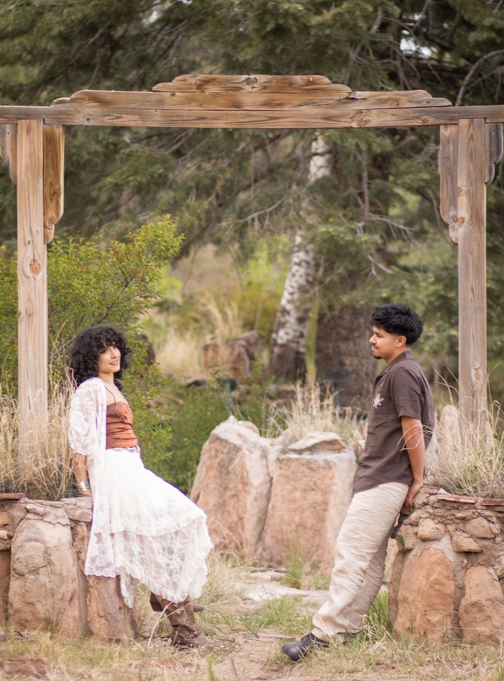 Engagement Session Portraits Glorieta, New Mexico