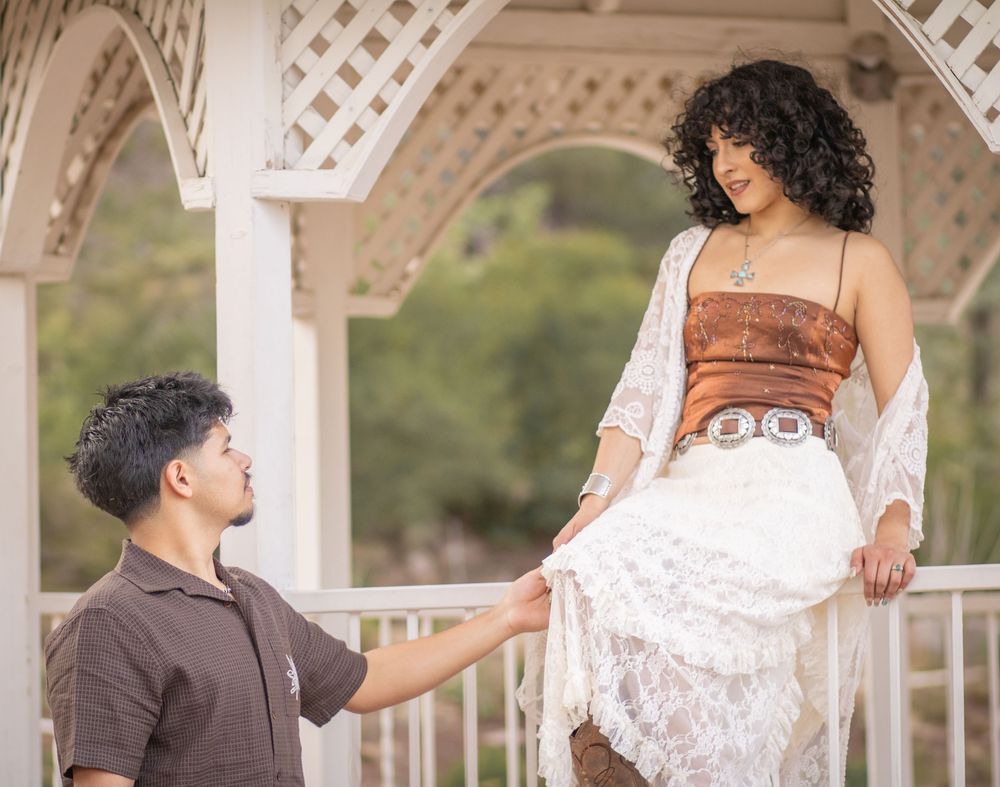 Engagement Session Portraits Glorieta, New Mexico